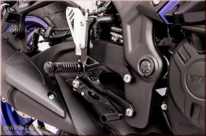 Yamaha YZF-R3 (2015-2022) Gilles FX Racing Rear Sets - FXR-Y05-CUP-B
